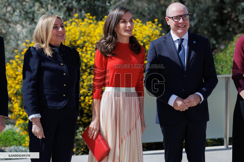Queen Letizia Visit To CIMCYC - Granada