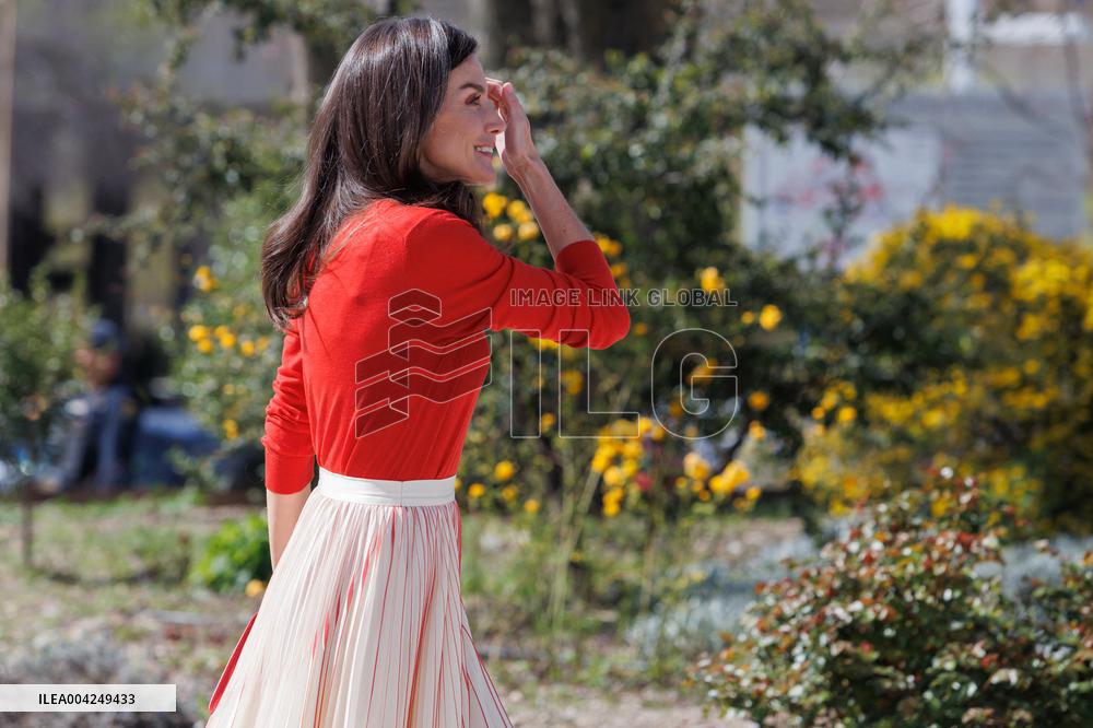 Queen Letizia Visit To CIMCYC - Granada