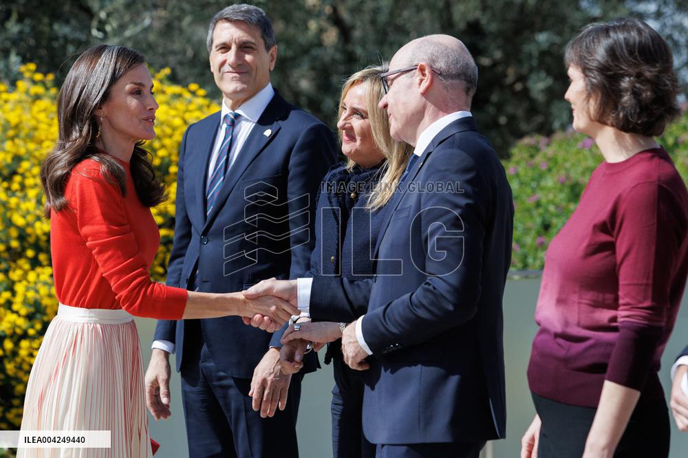 Queen Letizia Visit To CIMCYC - Granada