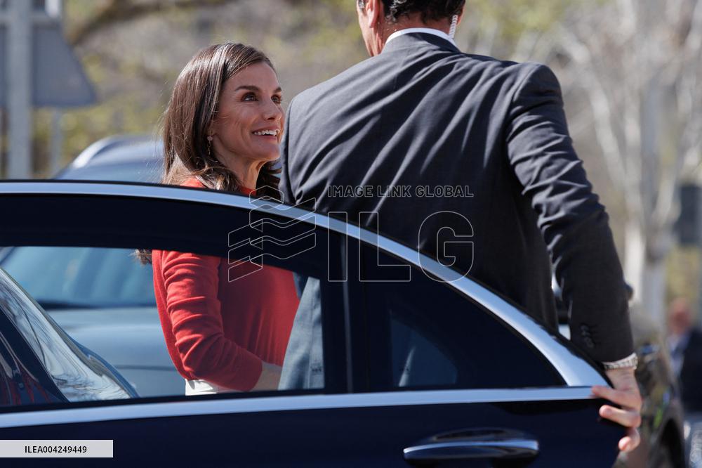 Queen Letizia Visit To CIMCYC - Granada