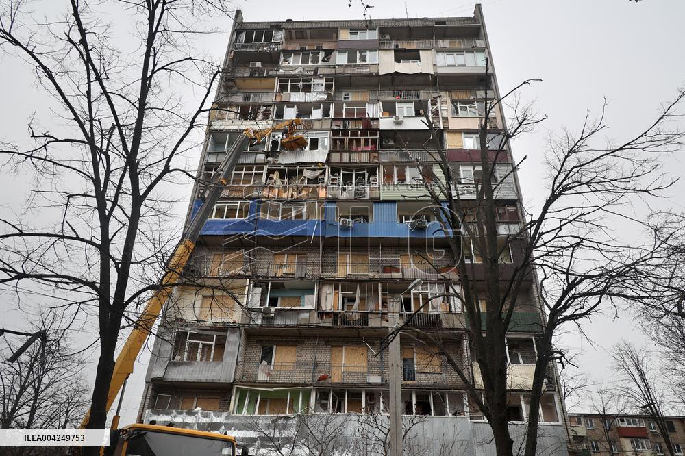 Kharkiv deals with consequences of overnight Russian drone strike