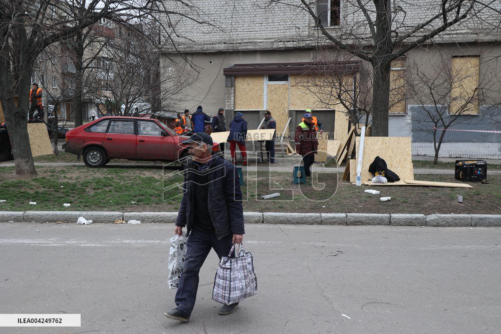 Kharkiv deals with consequences of overnight Russian drone strike