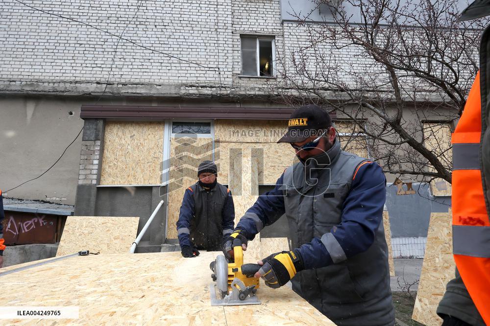 Kharkiv deals with consequences of overnight Russian drone strike