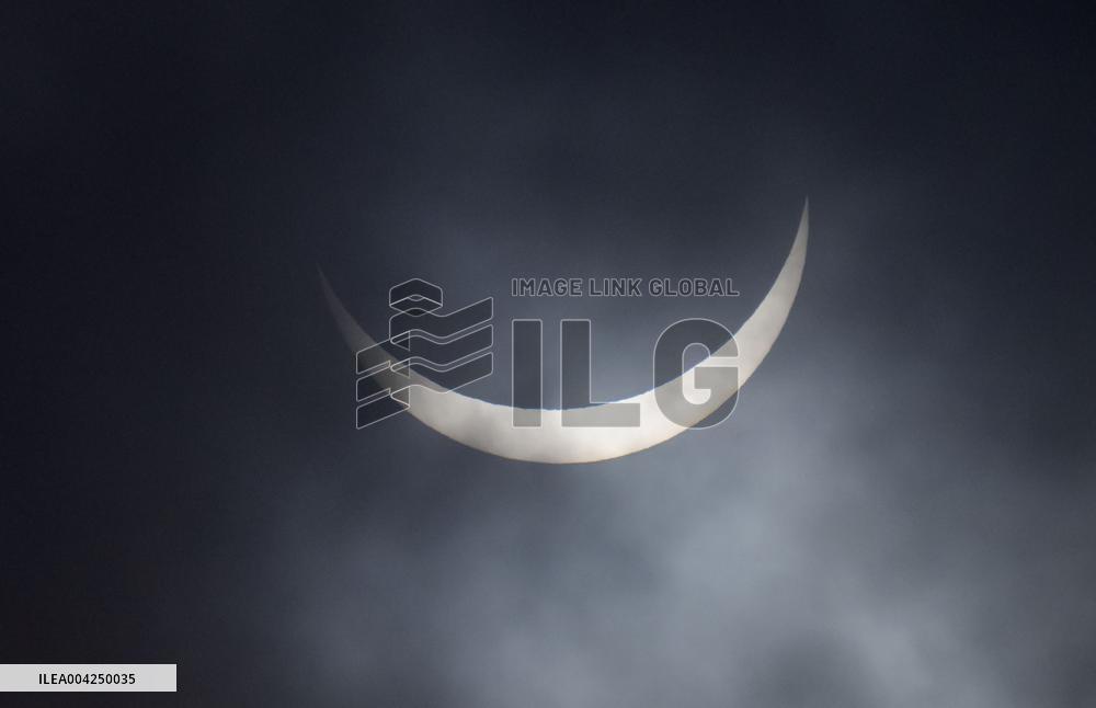 SOLAR ECLIPSE NUUK GREENLAND