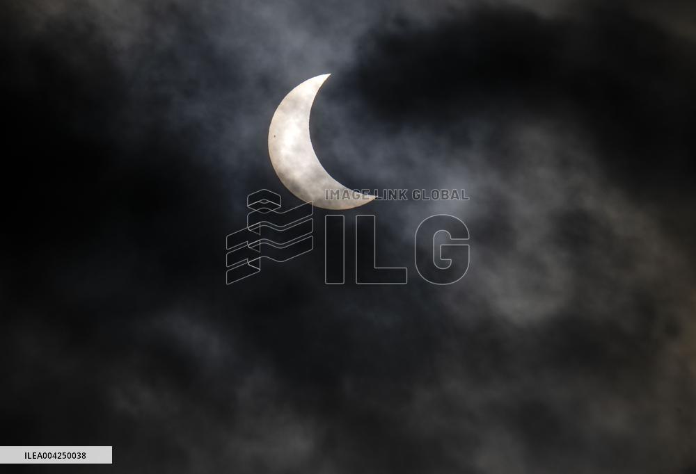 SOLAR ECLIPSE NUUK GREENLAND