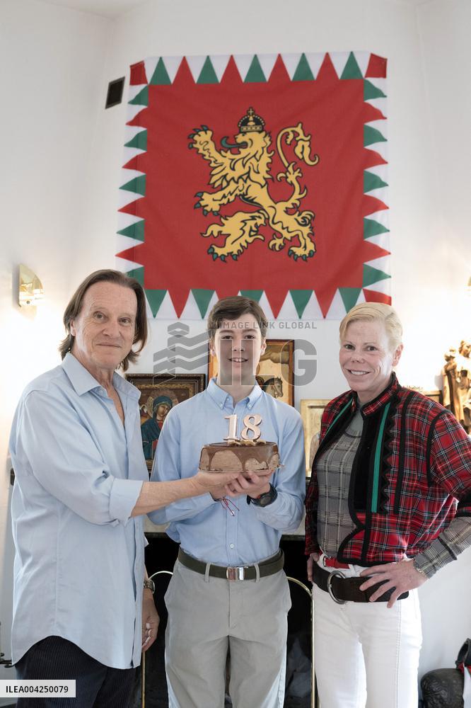 18th Birthday of Prince Simeon of Bulgaria - Sofia