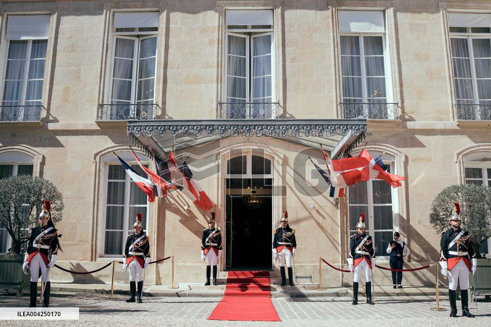 King Frederik X of Denmark At The French Senat - Paris AJ