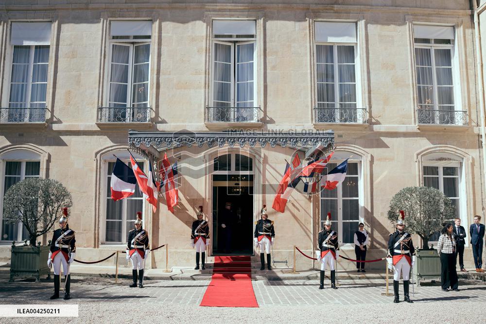 King Frederik X of Denmark At The French Senat - Paris AJ
