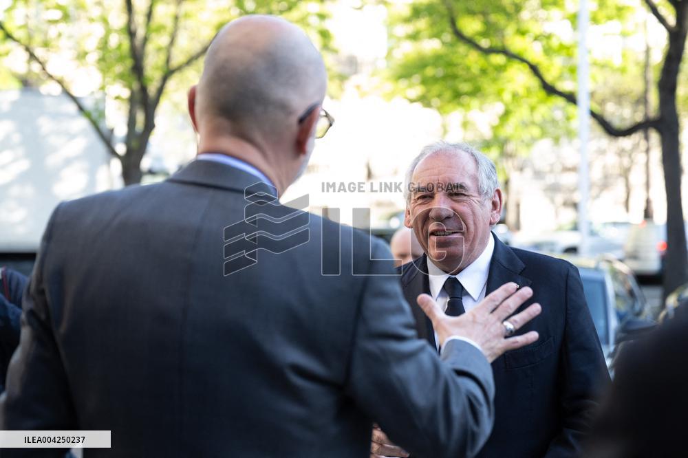 PM Bayrou At EESC Plenary Session - Paris