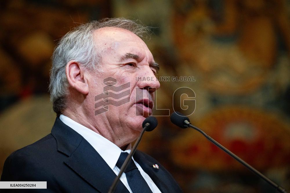 PM Bayrou At EESC Plenary Session - Paris