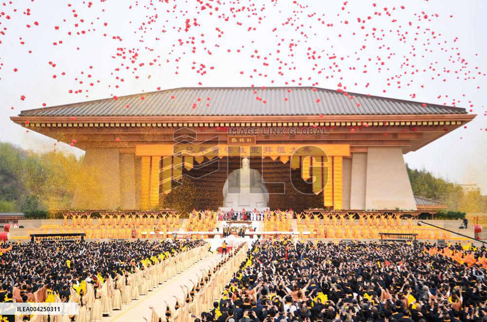 Ceremony pays tribute to Chinese ancestor Huangdi