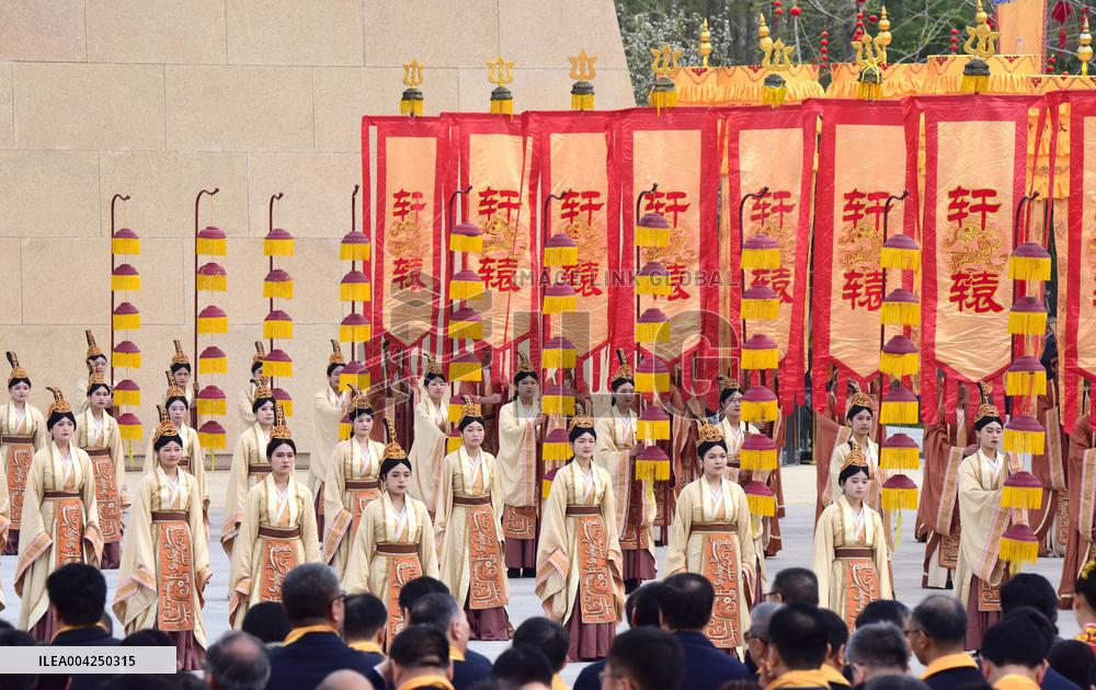 Ceremony pays tribute to Chinese ancestor Huangdi
