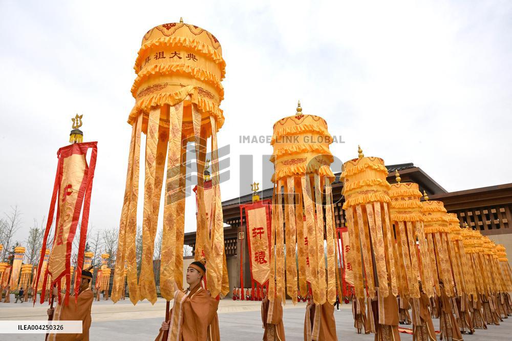 Ceremony pays tribute to Chinese ancestor Huangdi