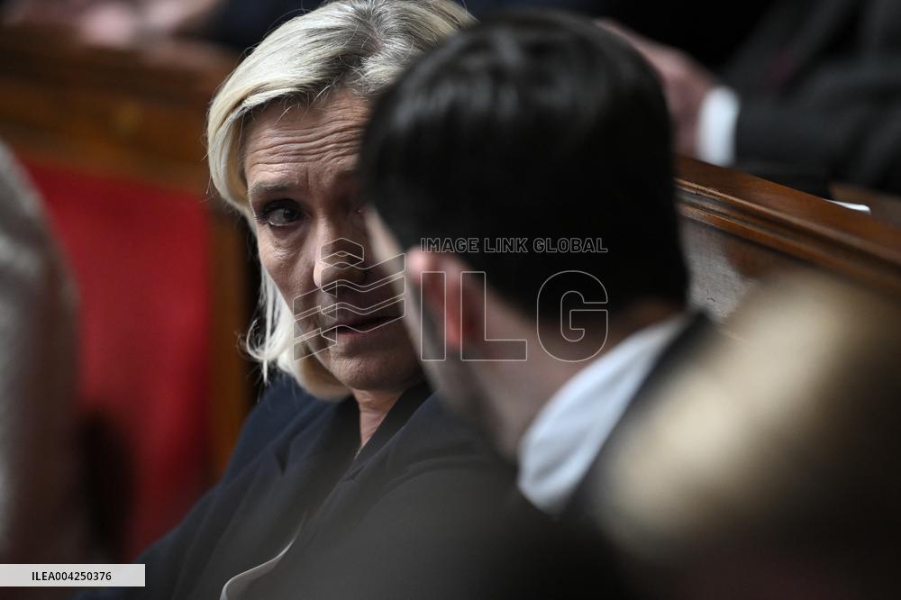 Questions to the government at the National Assembly - Paris