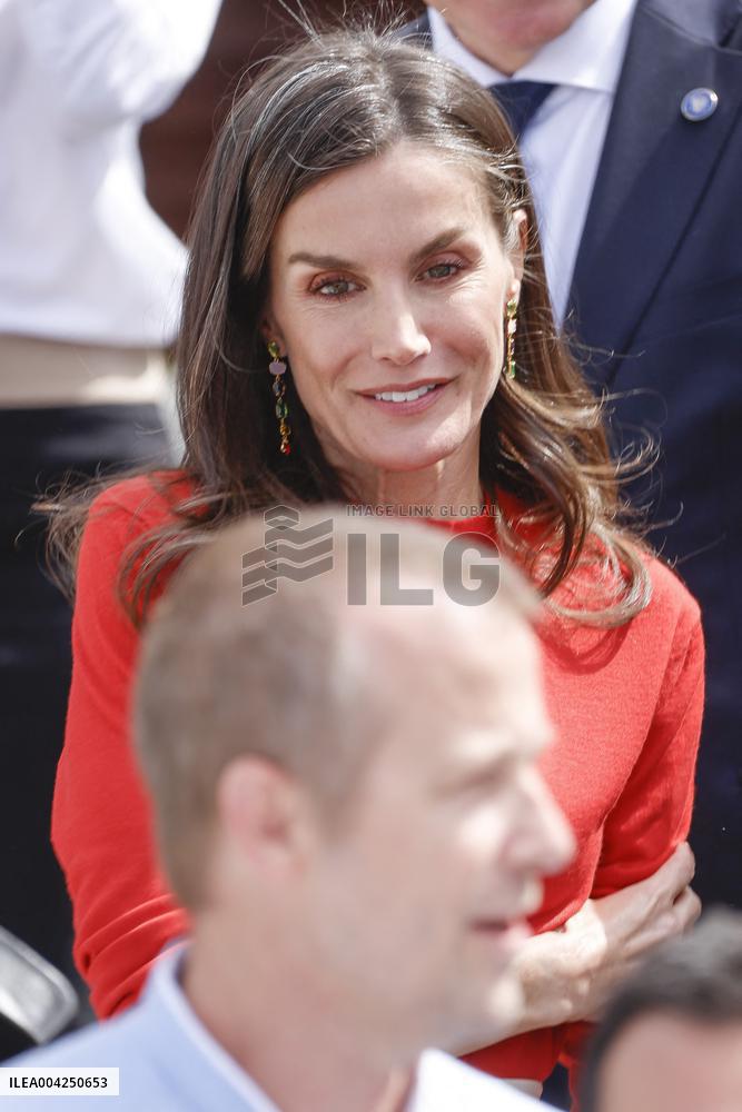 Queen Letizia Visit To CIMCYC - Granada