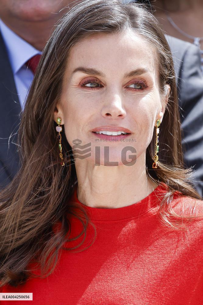 Queen Letizia Visit To CIMCYC - Granada