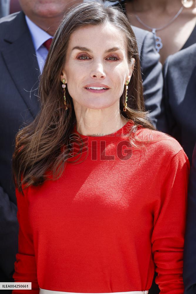 Queen Letizia Visit To CIMCYC - Granada
