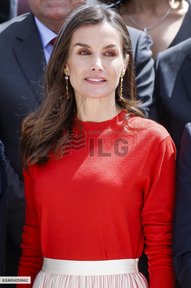 Queen Letizia Visit To CIMCYC - Granada