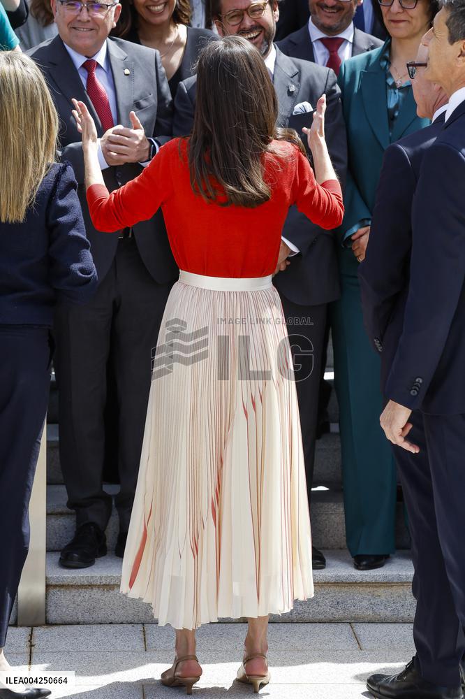 Queen Letizia Visit To CIMCYC - Granada