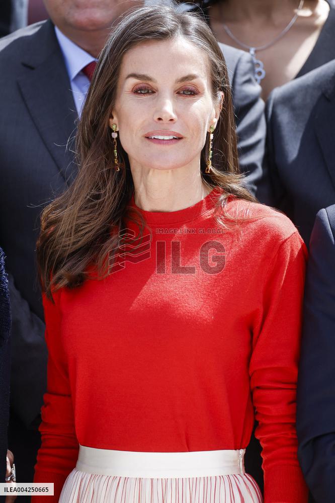 Queen Letizia Visit To CIMCYC - Granada