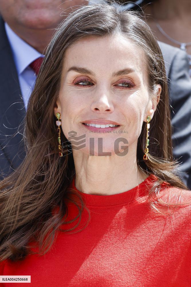 Queen Letizia Visit To CIMCYC - Granada