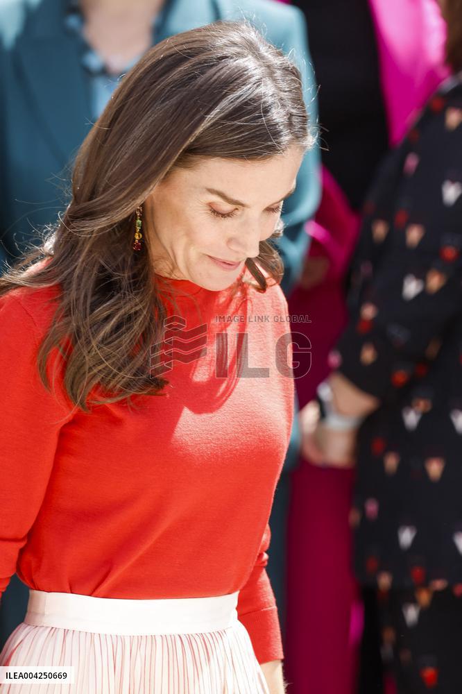 Queen Letizia Visit To CIMCYC - Granada