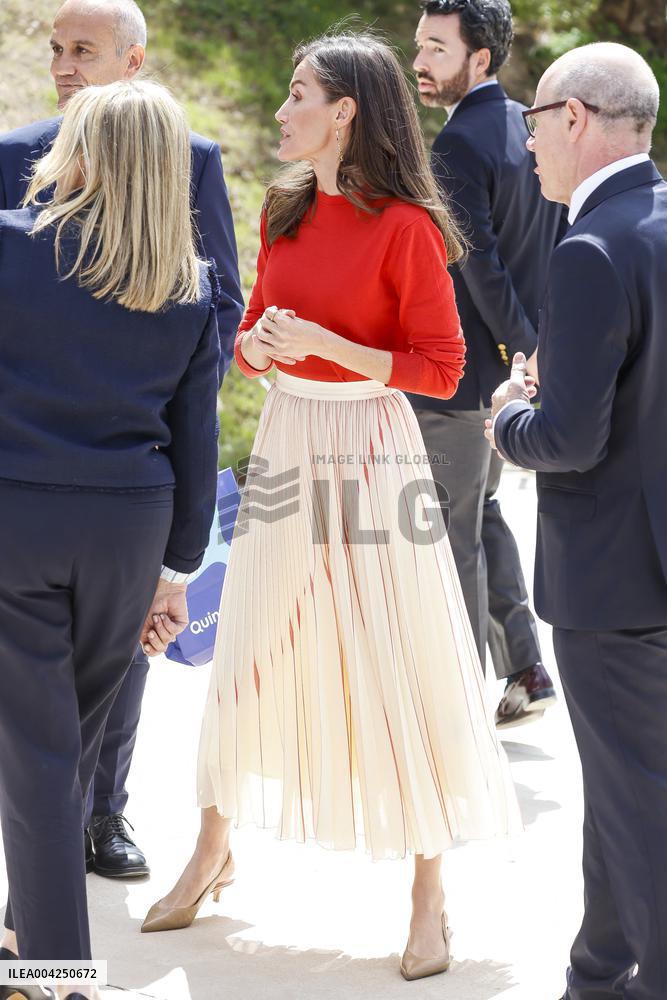 Queen Letizia Visit To CIMCYC - Granada