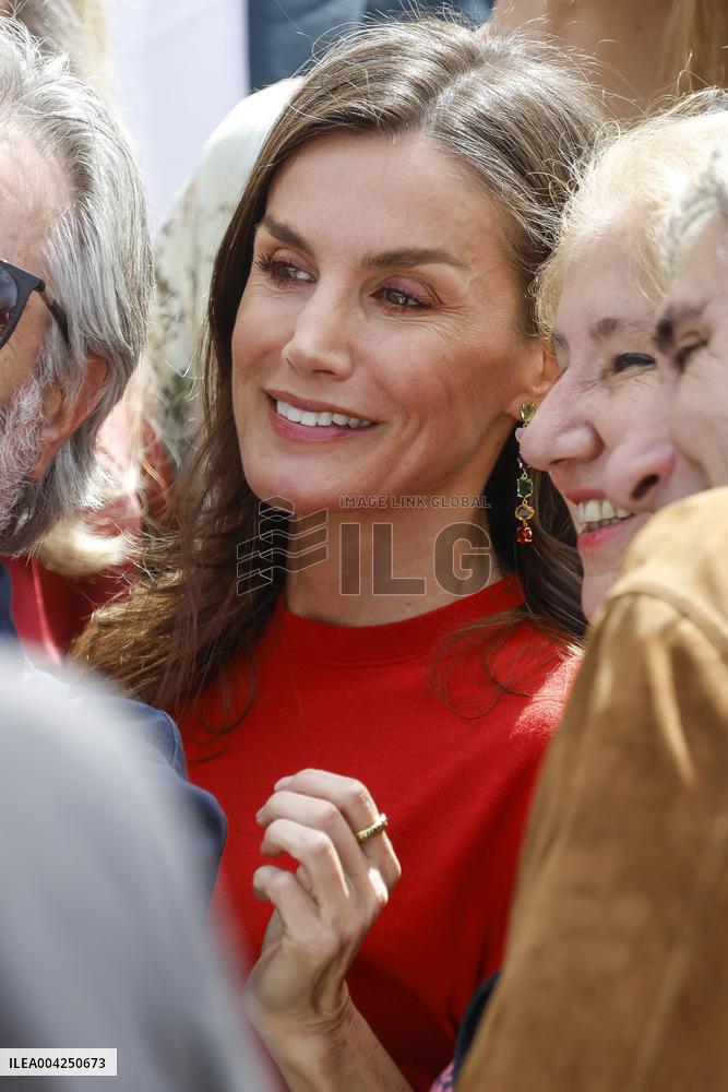 Queen Letizia Visit To CIMCYC - Granada