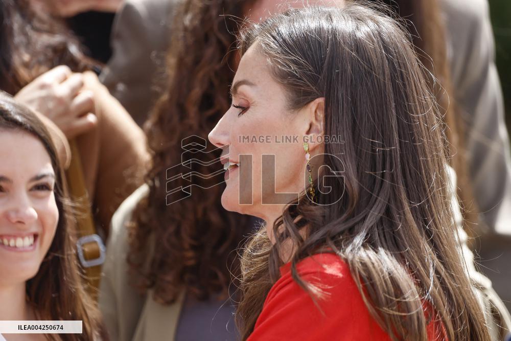 Queen Letizia Visit To CIMCYC - Granada