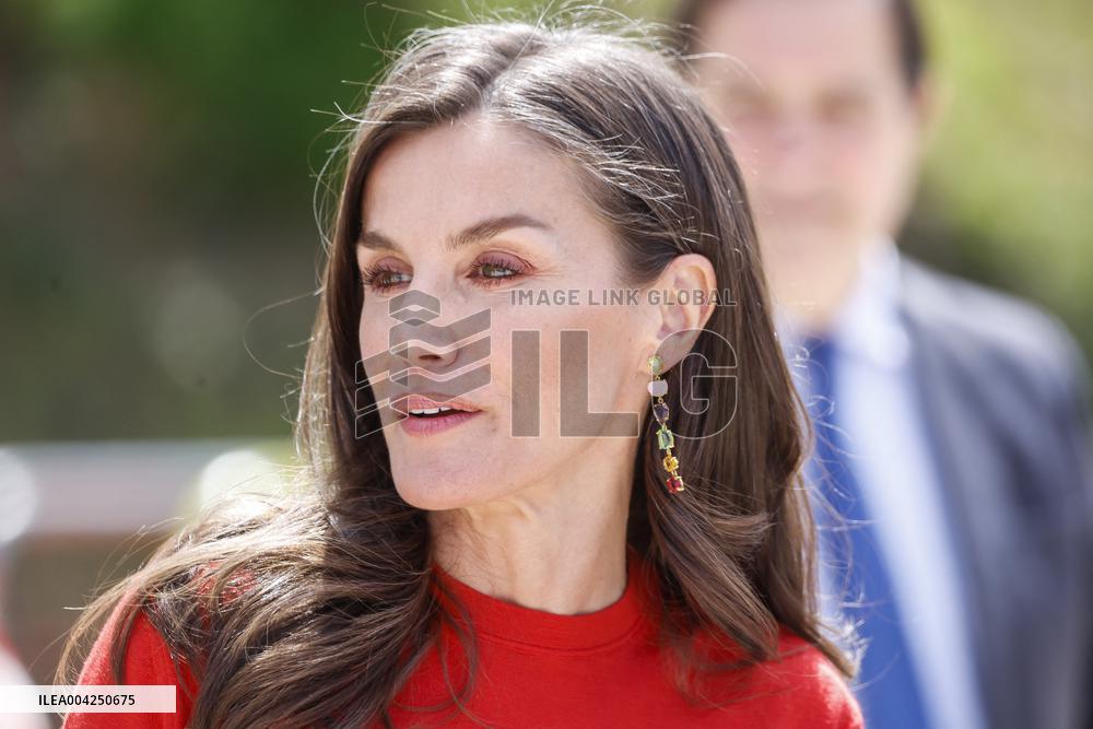Queen Letizia Visit To CIMCYC - Granada