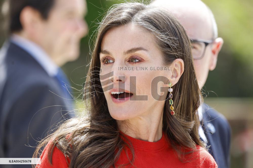 Queen Letizia Visit To CIMCYC - Granada
