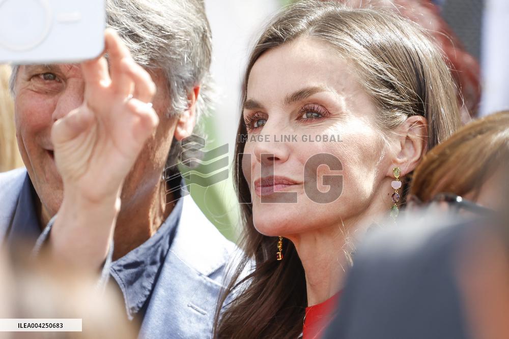 Queen Letizia Visit To CIMCYC - Granada