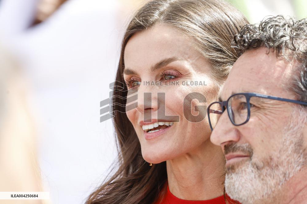 Queen Letizia Visit To CIMCYC - Granada