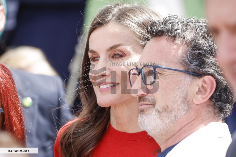 Queen Letizia Visit To CIMCYC - Granada