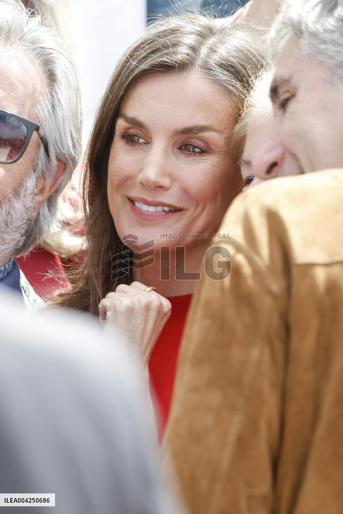 Queen Letizia Visit To CIMCYC - Granada