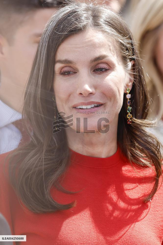 Queen Letizia Visit To CIMCYC - Granada