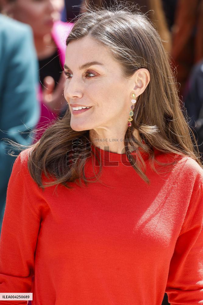 Queen Letizia Visit To CIMCYC - Granada