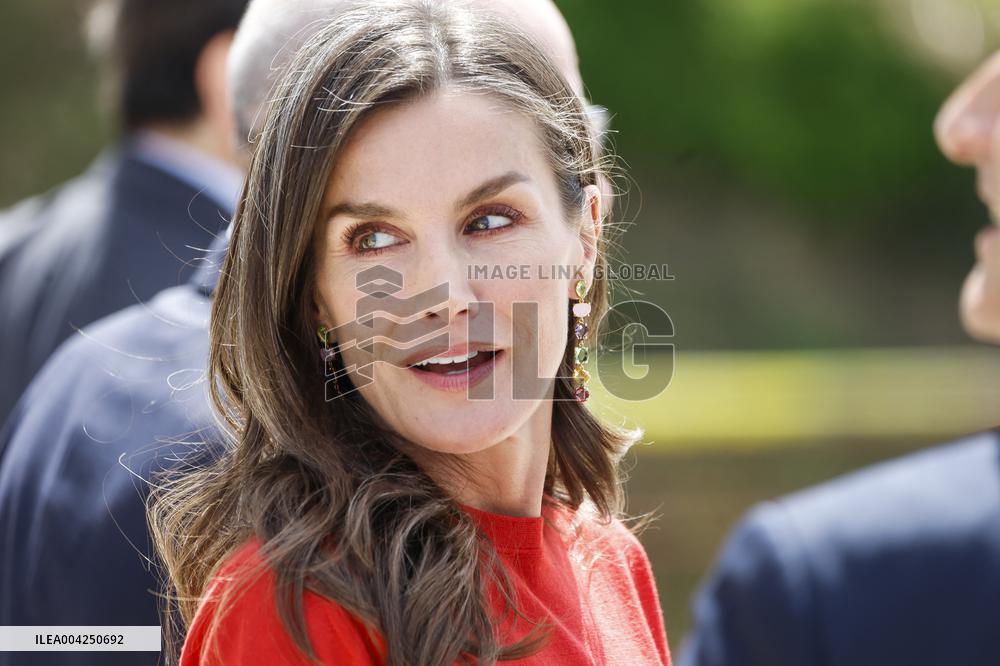 Queen Letizia Visit To CIMCYC - Granada