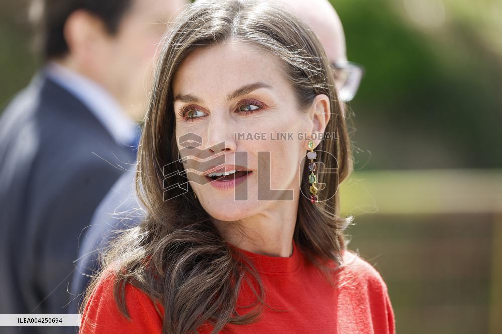 Queen Letizia Visit To CIMCYC - Granada