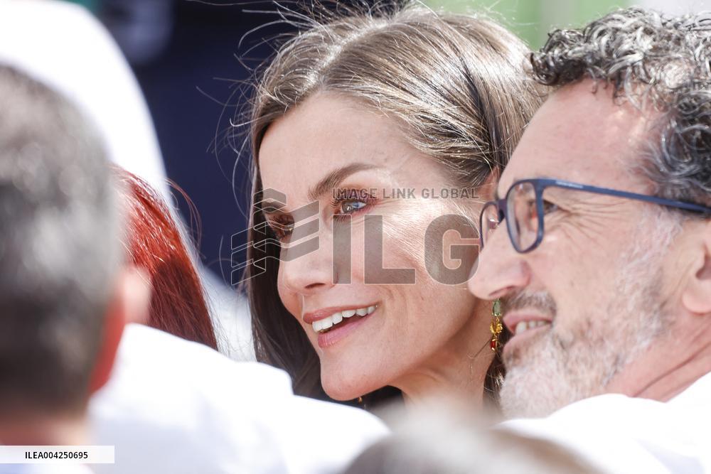 Queen Letizia Visit To CIMCYC - Granada