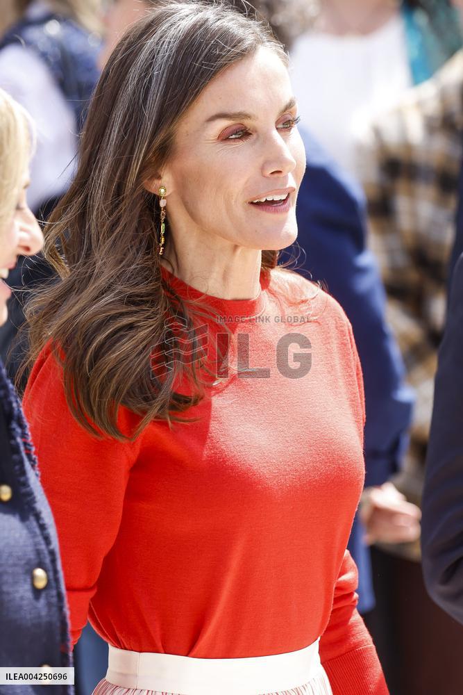 Queen Letizia Visit To CIMCYC - Granada
