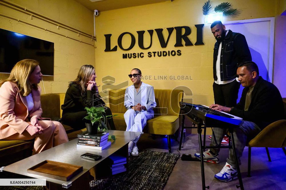 Queen Maxima Visits Youth Organization Quardin - Rotterdam