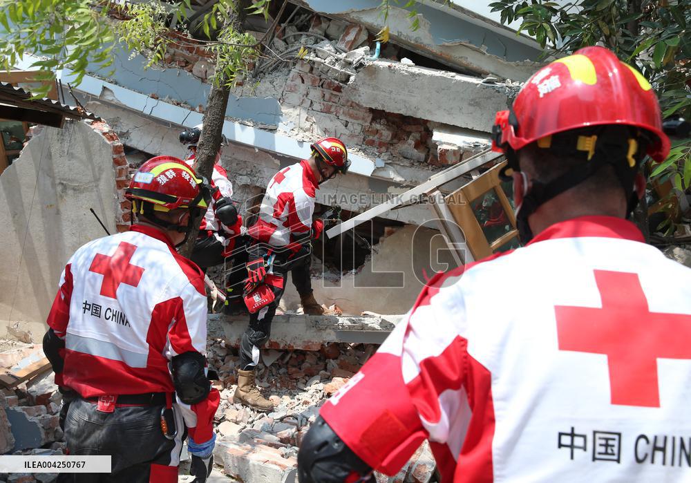 Myanmar Earthquake Aftermath