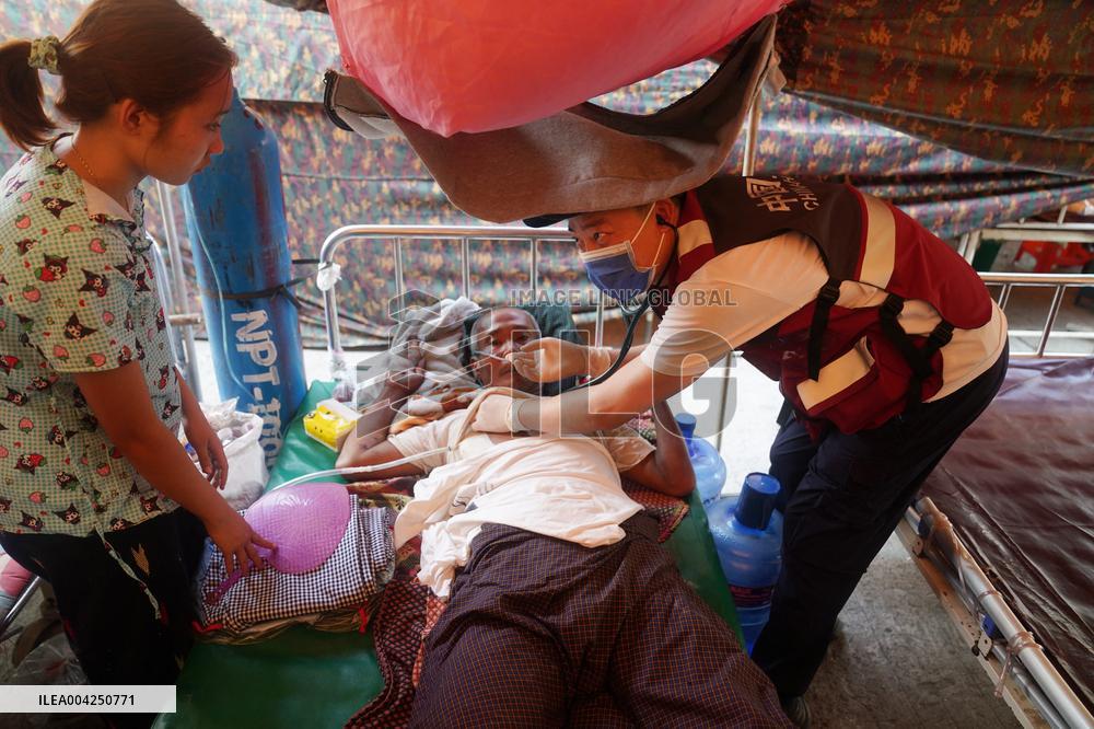 Myanmar-Bangkok Earthquake Aftermath