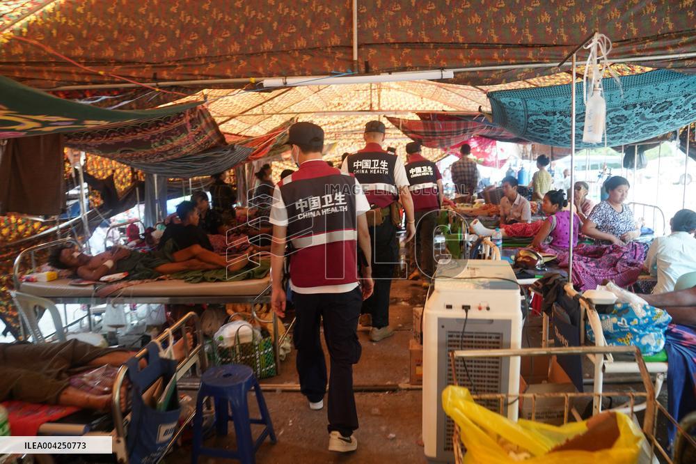 Myanmar-Bangkok Earthquake Aftermath