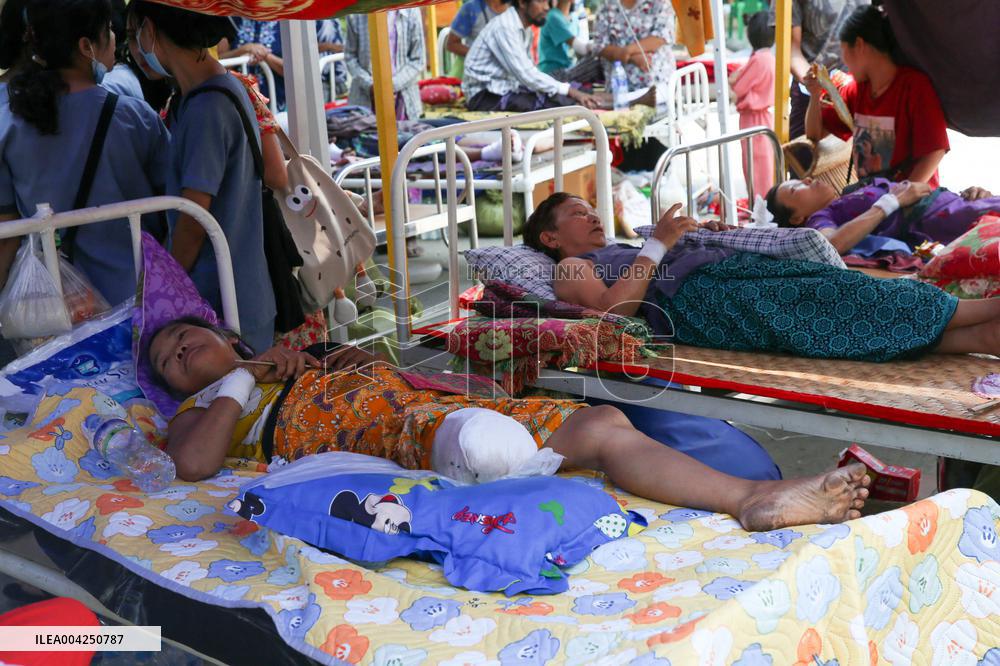Myanmar-Bangkok Earthquake Aftermath