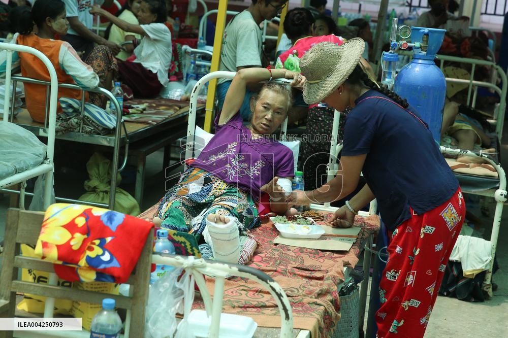 Myanmar-Bangkok Earthquake Aftermath