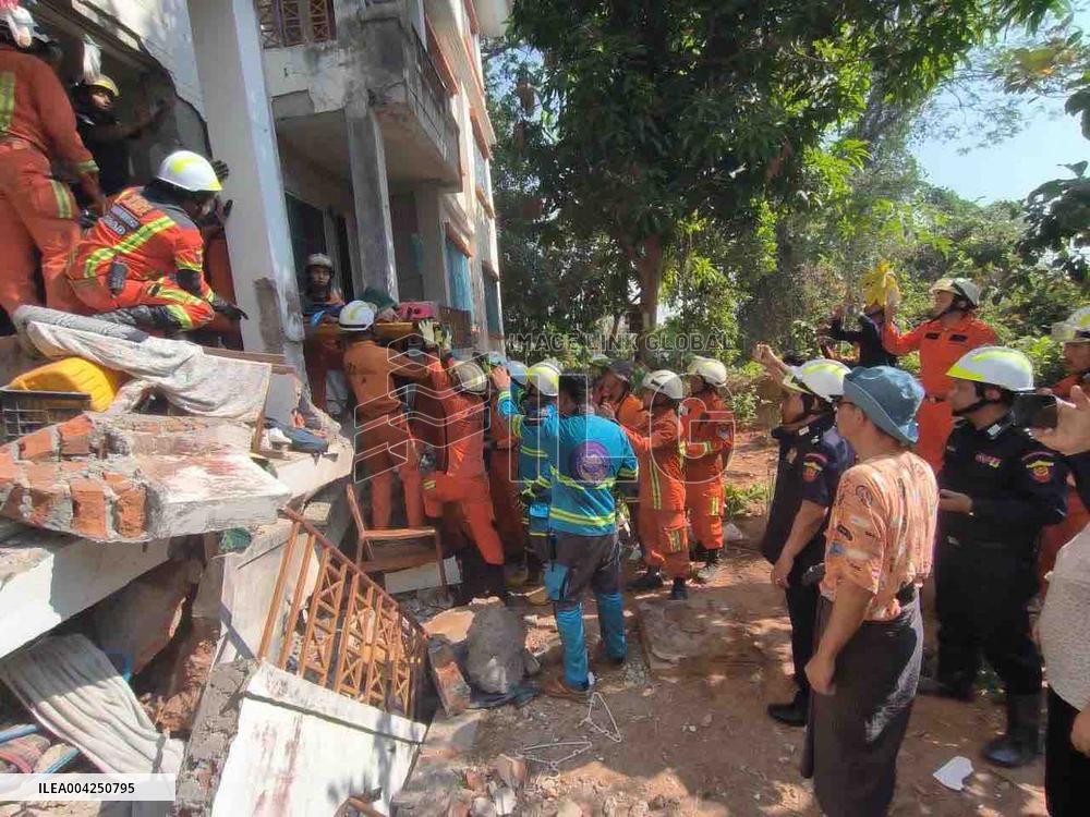 Myanmar-Bangkok Earthquake Aftermath