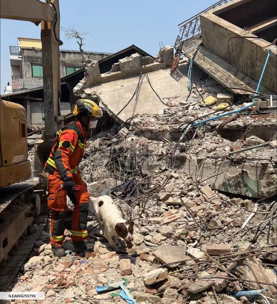 Myanmar Earthquake Aftermath
