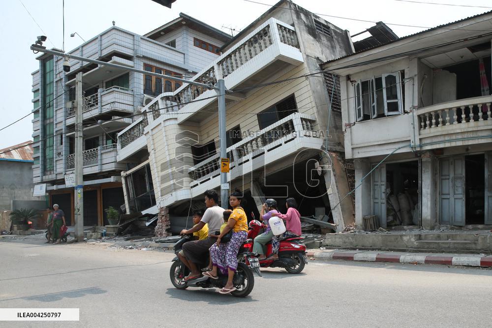 Myanmar-Bangkok Earthquake Aftermath